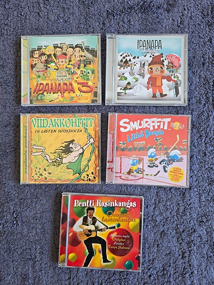 Smurffi, Rasinkangas, viidakkohitit ja ipana cd:t