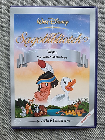 Walt Disney Satukirjasto 2 dvd
