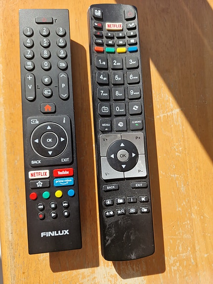 Kaukosäätimet Finlux tv