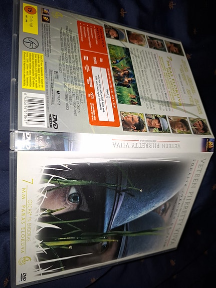 Veteen piirretty viiva DVD-elokuva