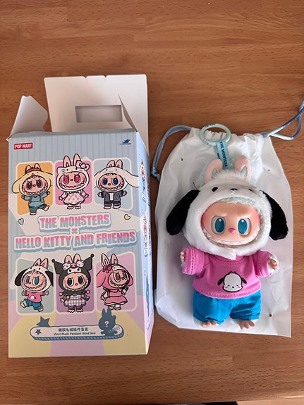 Labubu The Monsters x Hello Kitty and friends