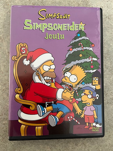 Simpsonit Simpsoneiden joulu dvd