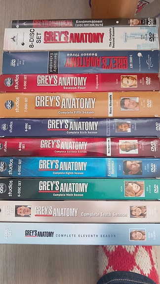 Greyn Anatomia, kaudet 1-11, DVD