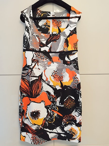 Andiata Cotton Dress – Size 38 – Variegated Colouring