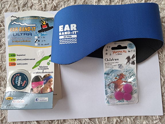 Ear Band-It uimapanta ja korvatulpat lapsille