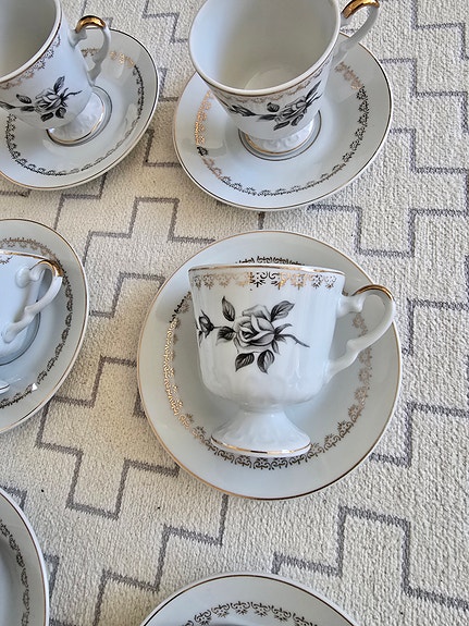 Japanilaiset teekupit 6 kappaletta