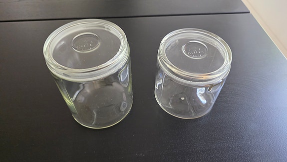 Iittala lasipurkit kannella 2kpl