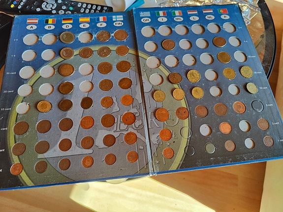 Euro kolikkokokoelma