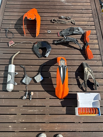 Ktm 125 exc vm 2008