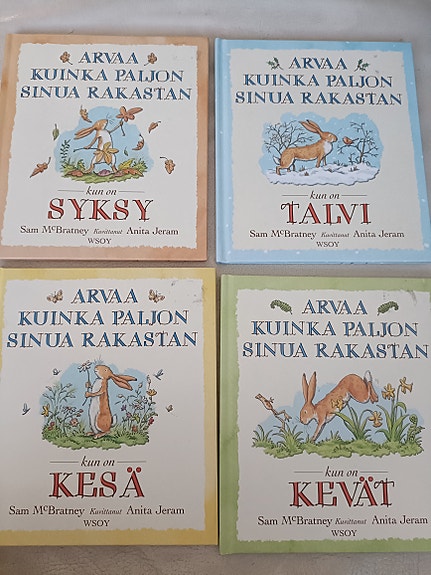 Arvaa kuinka paljon sinua rakastan kirjat
