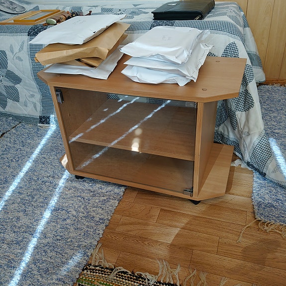 TV taso pyörillä