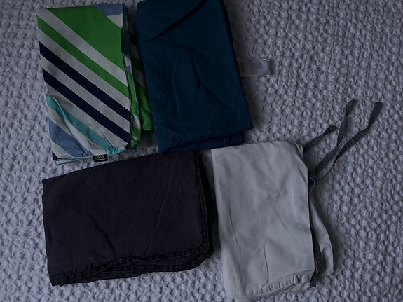 4 kpl Villa Stockmann tyynyliina Anno pellava ja H&M