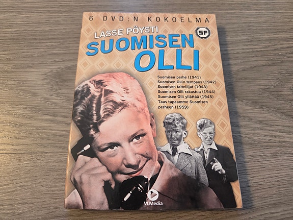 Suomisen Olli - Täydellinen Kokoelma 6 elokuvaa DVD
