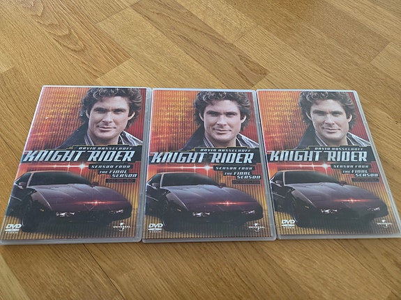 Ritari Ässä Knight Rider kausi 4 DVD