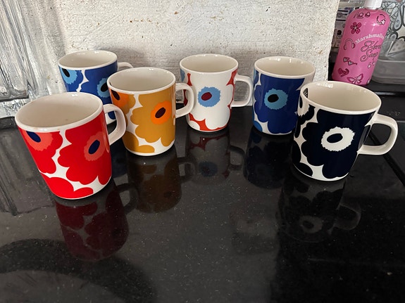 Marimekko Unikko mukit
