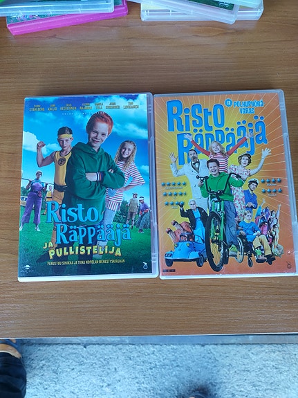 Risto Räppääjä DVD-elokuvat