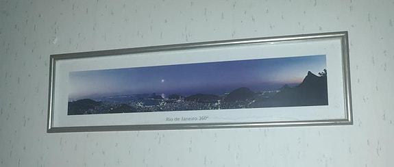 Upea leveä taulu Rio de Janeiro 360° panorama taulu upea