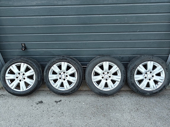 OEM mersun 16" vanteet + hyvät kesärenkaat