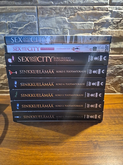 Sex and the City / Sinkkuelämää dvd-boksit koko sarja