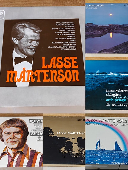 Lasse Mårtenson vinyylejä