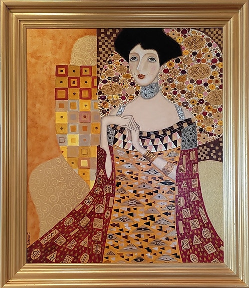 Taulu - Viktoria Brantin maalaus kankaalle 52x62 cm