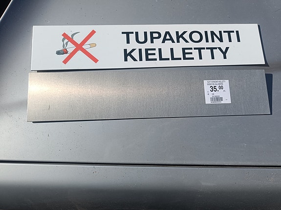 Tupakointi kielletty kyltit , 2 kpl