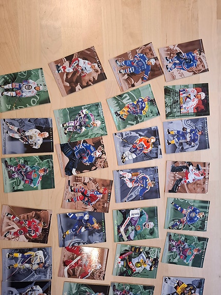jääkiekko keräilykortteja