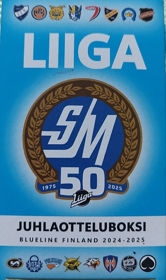 Liiga SM50 jääkiekkokeräilykortit TPS