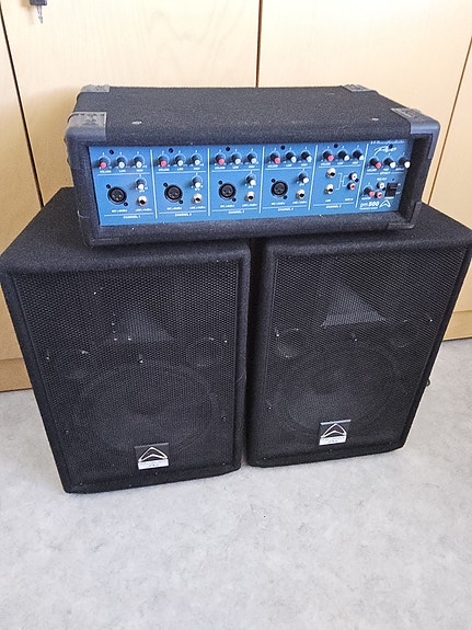 Wharfedale PM500 PA-setti