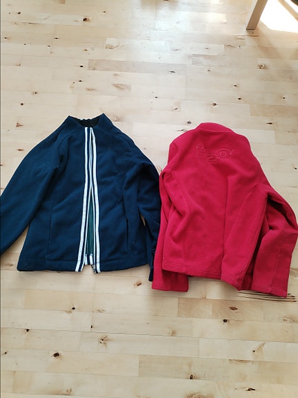 Adidas ja H2O fleece takit naisten S
