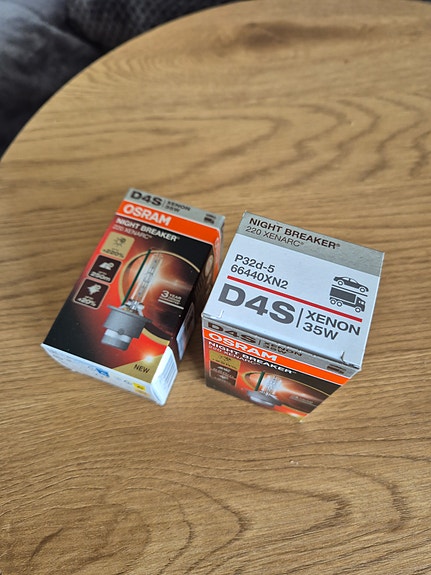 Myydään Osram Night Breaker Xenon-polttimot