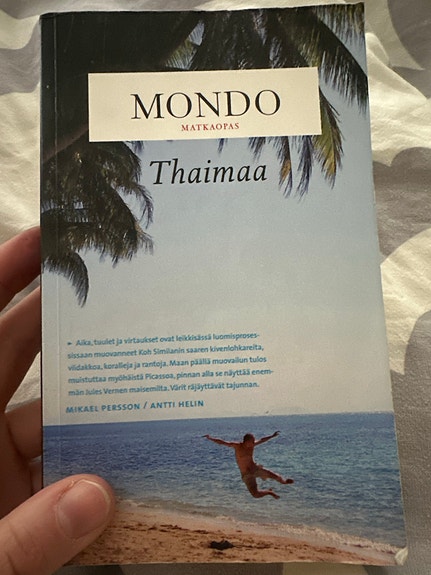 Mondo Matkaopas Thaimaa kirja