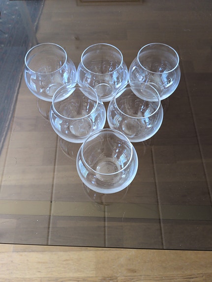 Iittala Aroma / i-102 lasit, 6 kpl (Timo Sarpaneva)