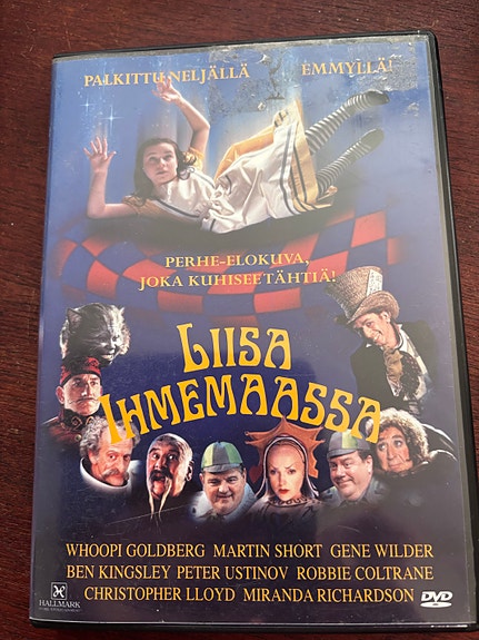 Alice in Wonderland Liisa Ihmemaassa dvd-elokuva