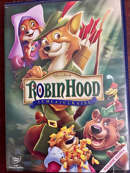 Robin Hood juhlapainos DVD