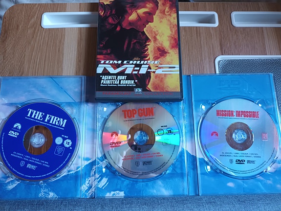 Top Gun, Firma, Mission impossible 1&2