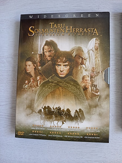 Taru sormusten herrasta elokuva DVD