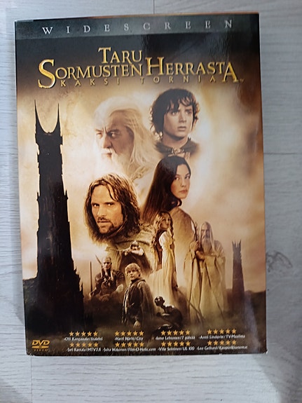 Taru sormusten herrasta Kaksi tornia DVD-elokuva