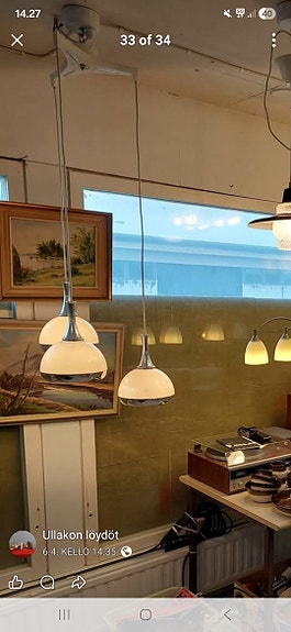 pendant light  3kupuinen