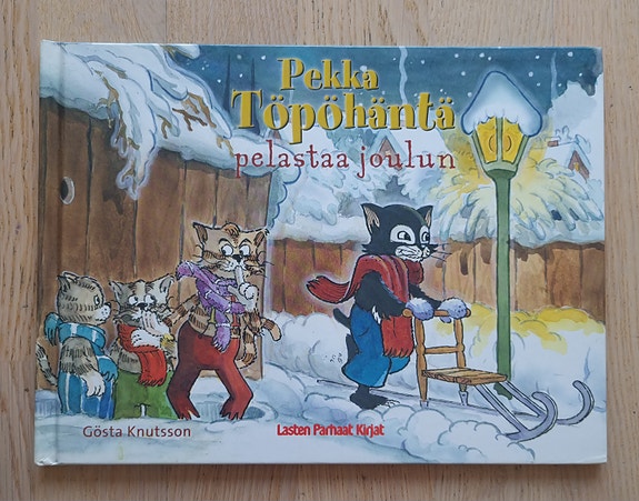 Pekka Töpöhäntä pelastaa joulun -lastenkirja
