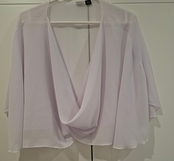 Juhla bolero, hartiahuivi