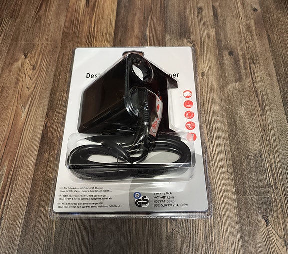 (Uusi) Brennenstuhl Desktop-Power USB-Charger jatkojohto/laturi
