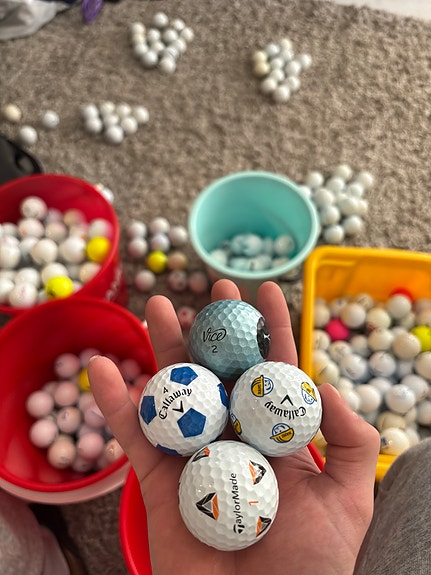 Käytettyjä Golfpalloja (Halvalla)
