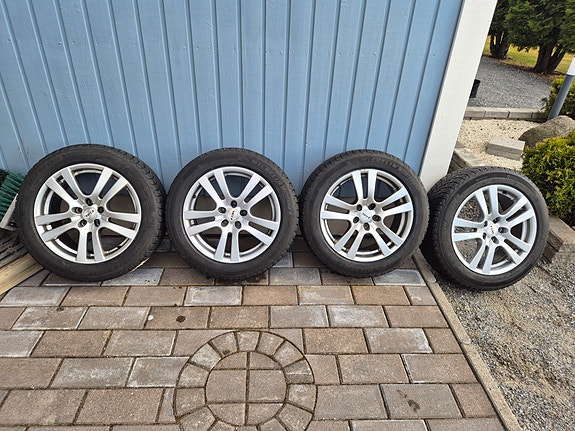 Rial aluvanteet 5 x 112 ja Michelin kitkarenkaat