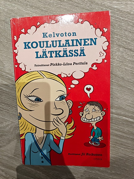 Koululainen lätkässä