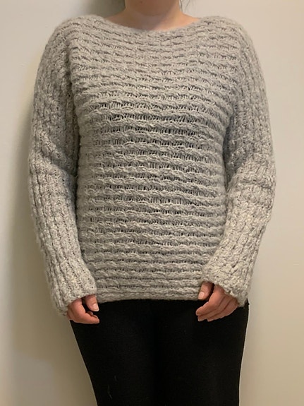 Hugo Boss harmaa villapaita L
