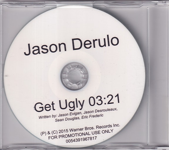 Jason Derulo - Get Ugly (CDr, Single, Promo)