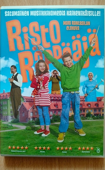 Risto Räppääjä DVD