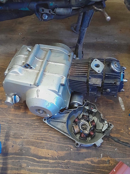 kiinan mankin/mönkijän 50cc automaatti moottori