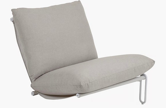 O: Brafab Blixt lisäistuin tai lepotuoli valk/beige